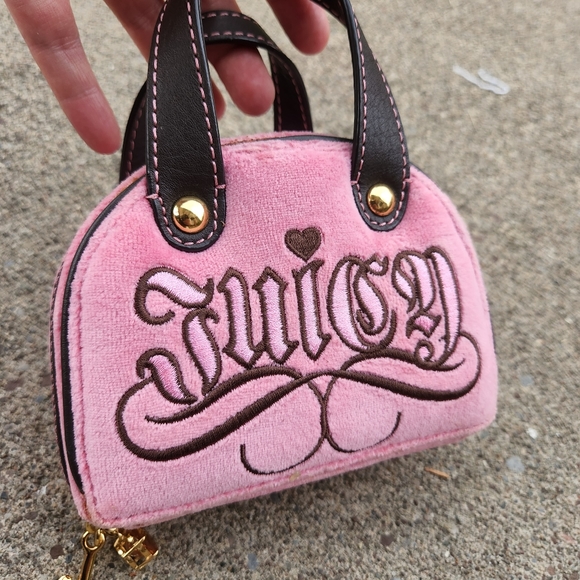 Juicy Couture Handbags - SOLD  JUICY Micro Mini Jewlery Purse 👛 in Pink